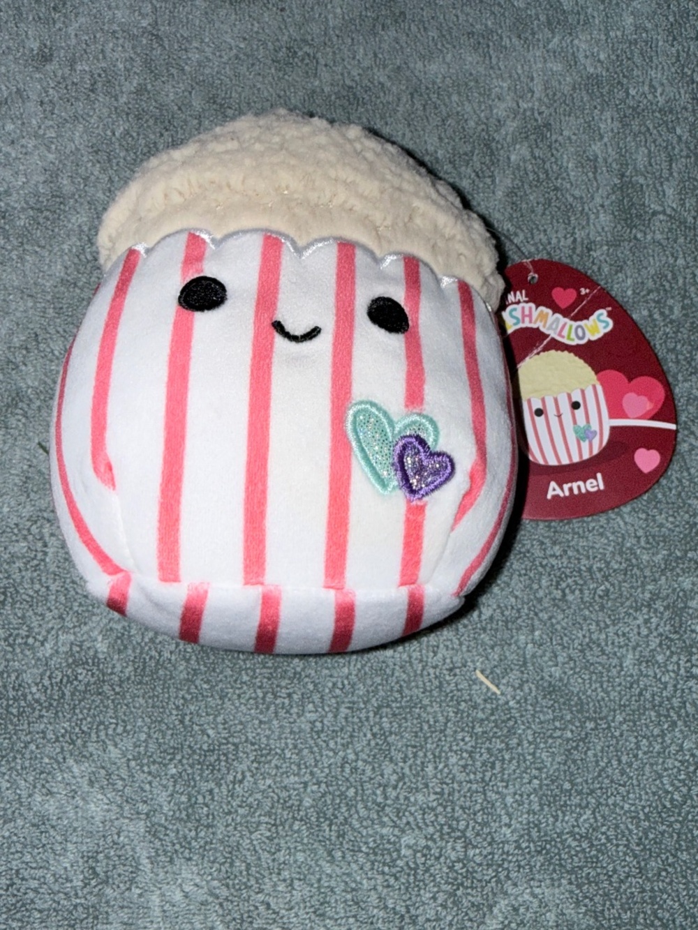 Squishmallow Arnel the Popcorn 5" Valentines Day 2024 NWT